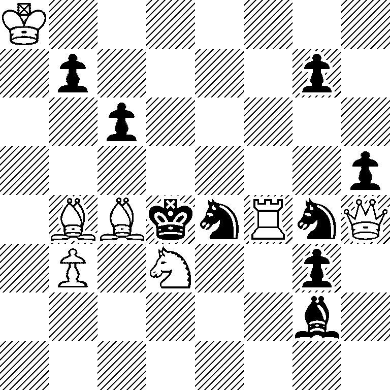 K7/1p4p1/2p5/7p/1BBknRnQ/1P1N2p1/6b1/8