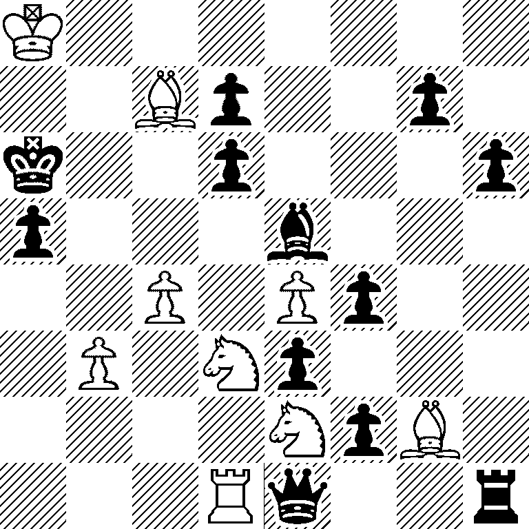 K7/2Bp2p1/k2p3p/p3b3/2P1Pp2/1P1Np3/4NpB1/3Rq2r