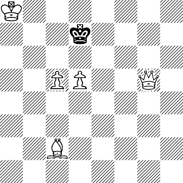 K7/3k4/8/2PP2Q1/8/8/2B5/8