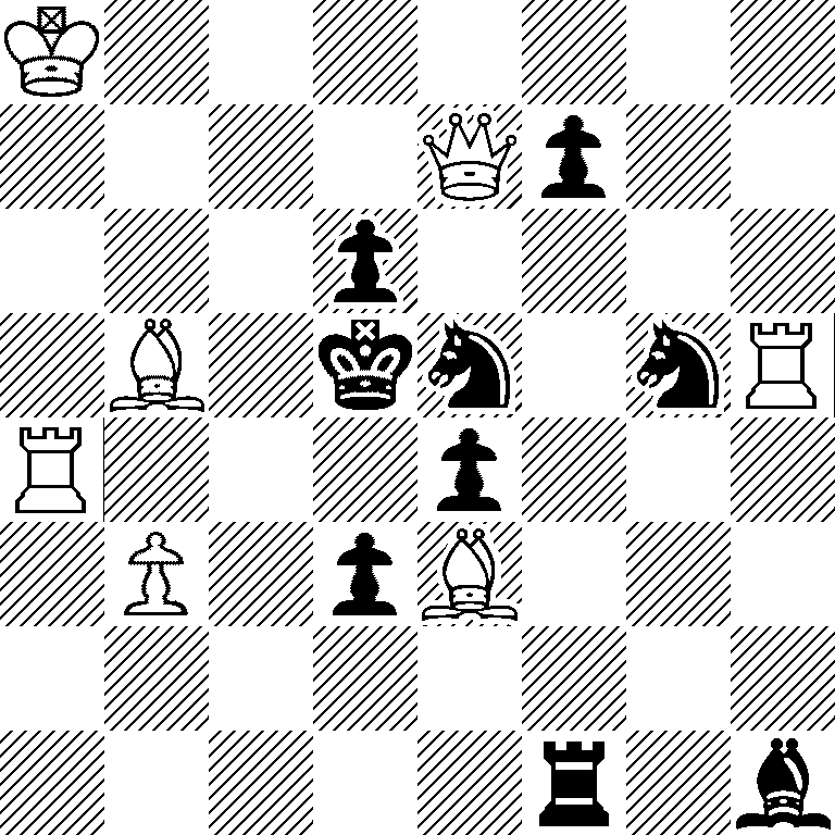 K7/4Qp2/3p4/1B1kn1nR/R3p3/1P1pB3/8/5r1b