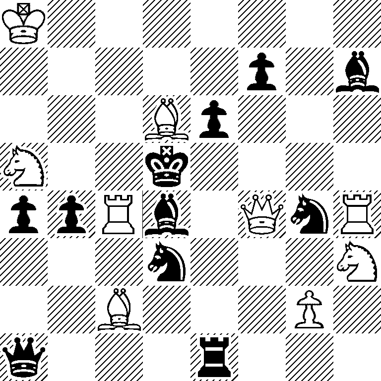 K7/5p1b/3Bp3/N2k4/ppRb1QnR/3n3N/2B3P1/q3r3