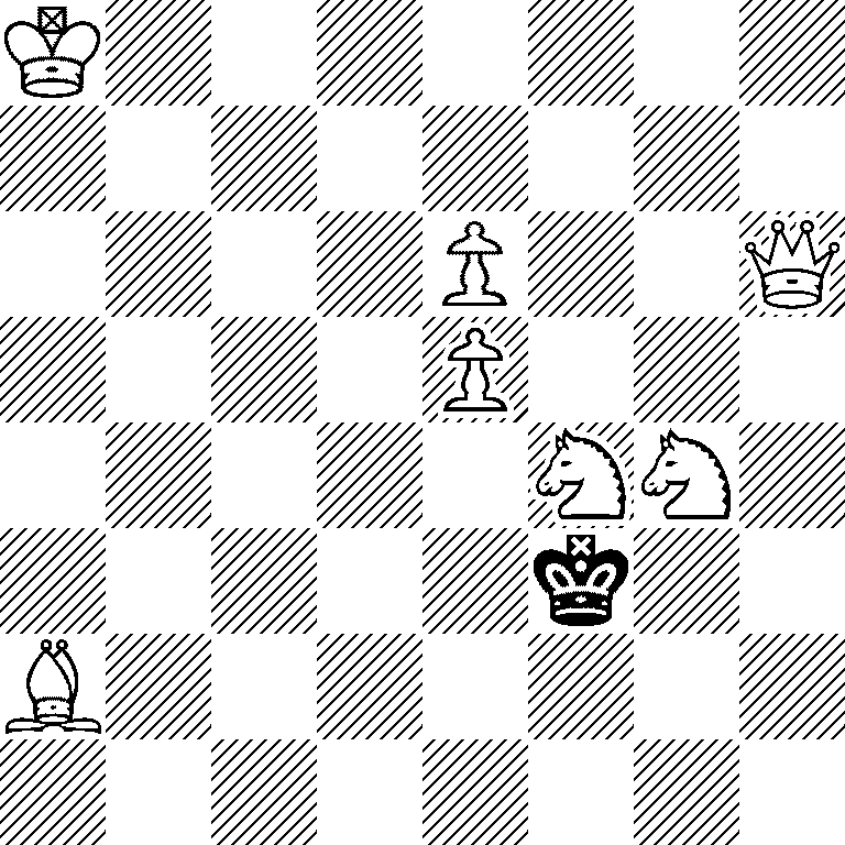 K7/8/4P2Q/4P3/5NN1/5k2/B7/8