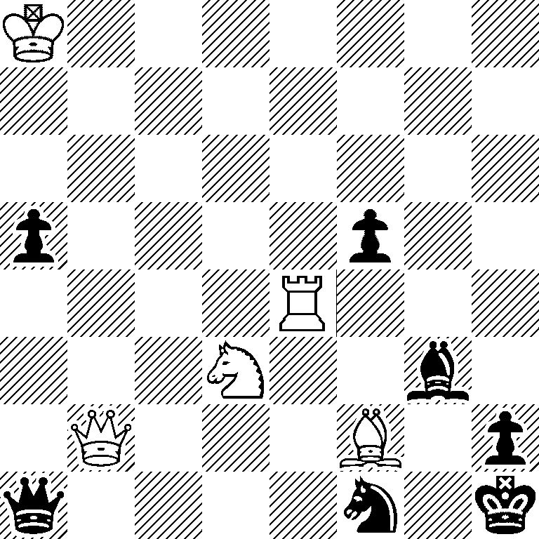 K7/8/8/p4p2/4R3/3N2b1/1Q3B1p/q4n1k