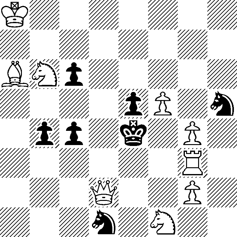 K7/8/BNp5/4pP1n/1pp1k1P1/6R1/3Q2P1/3n1N2