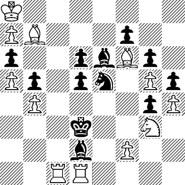 K7/PB3p2/p2pbBp1/Pp1pn1Pp/1P4pP/3k2N1/3b1P2/2RR4