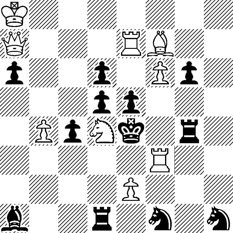 K7/Q3RB2/p2p1Pp1/3pp3/1PpNk1r1/5R2/4P3/b2r1n1n