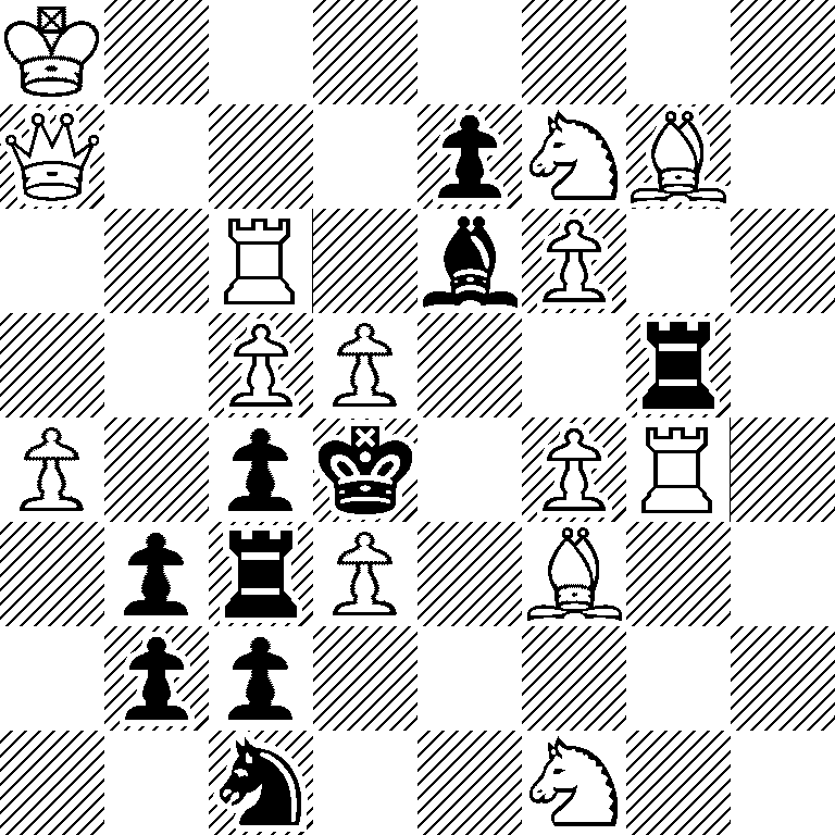 K7/Q3pNB1/2R1bP2/2PP2r1/P1pk1PR1/1prP1B2/1pp5/2n2N2
