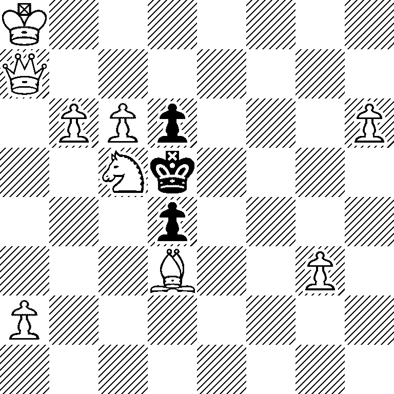 K7/Q7/1PPp3P/2Nk4/3p4/3B2P1/P7/8