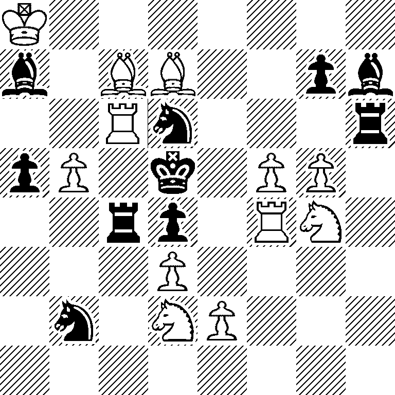 K7/b1BB2pb/2Rn3r/pP1k1PP1/2rp1RN1/3P4/1n1NP3/8