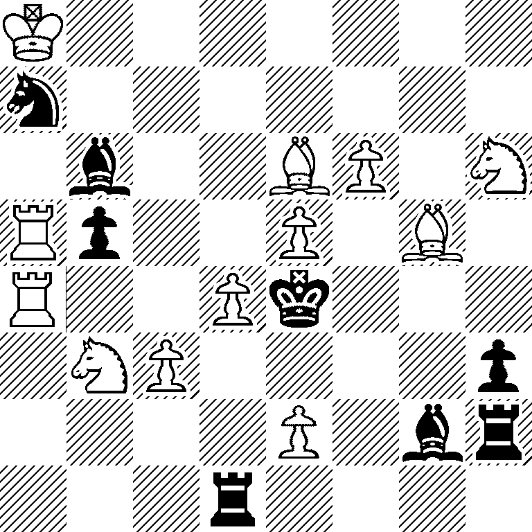 K7/n7/1b2BP1N/Rp2P1B1/R2Pk3/1NP4p/4P1br/3r4