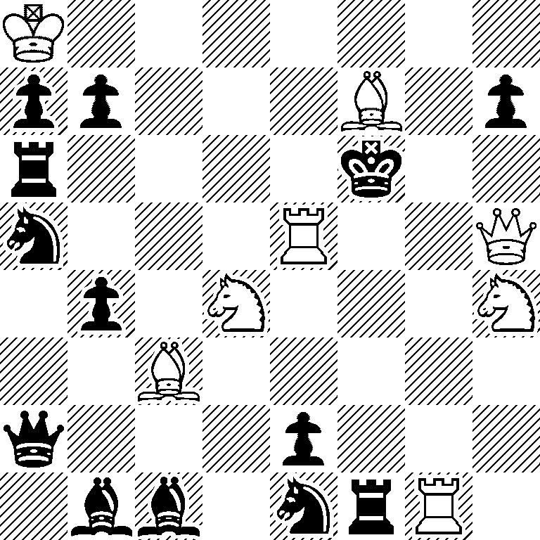 K7/pp3B1p/r4k2/n3R2Q/1p1N3N/2B5/q3p3/1bb1nrR1