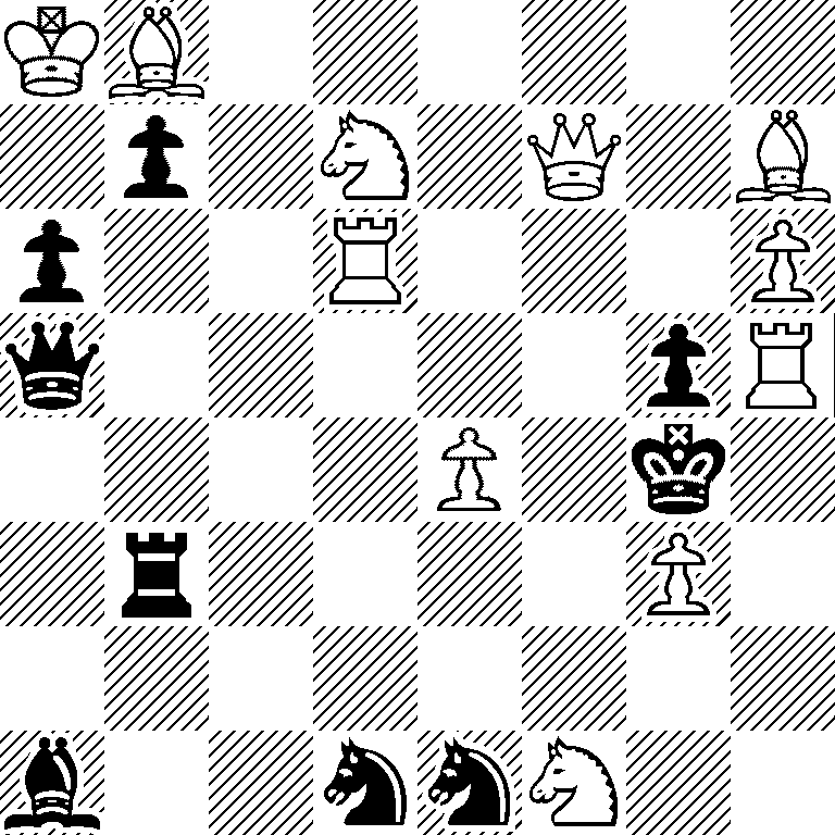 KB6/1p1N1Q1B/p2R3P/q5pR/4P1k1/1r4P1/8/b2nnN2