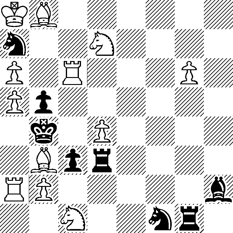 KB6/n2N4/P1R3P1/Pp6/1k1P4/1Bpr4/RP5b/2N2nr1
