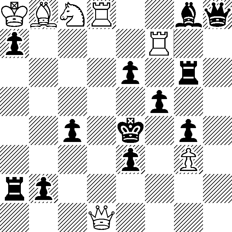 KBNR2bq/p4R2/4p1r1/5p2/2p1k1p1/4p1P1/rp6/3Q4