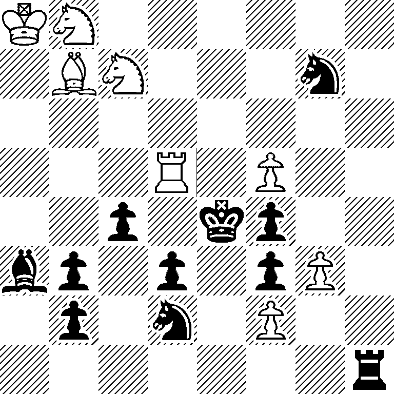 KN6/1BN3n1/8/3R1P2/2p1kp2/bp1p1pP1/1p1n1P2/7r