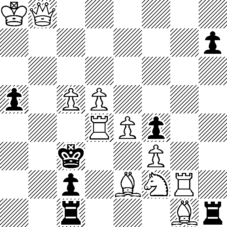 KQ6/7p/8/p1PP4/3RPp2/2k2P2/2p1BNR1/2r3Br