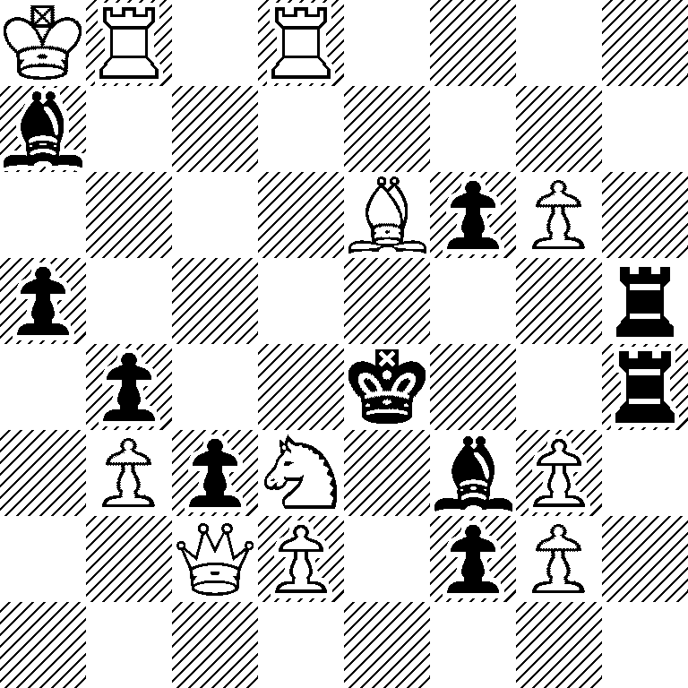 KR1R4/b7/4BpP1/p6r/1p2k2r/1PpN1bP1/2QP1pP1/8