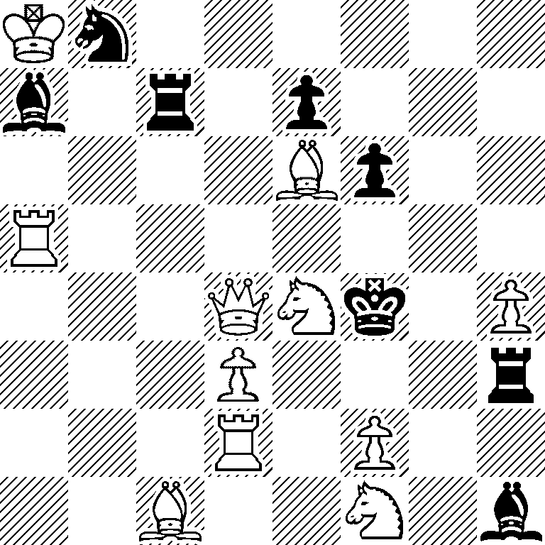Kn6/b1r1p3/4Bp2/R7/3QNk1P/3P3r/3R1P2/2B2N1b
