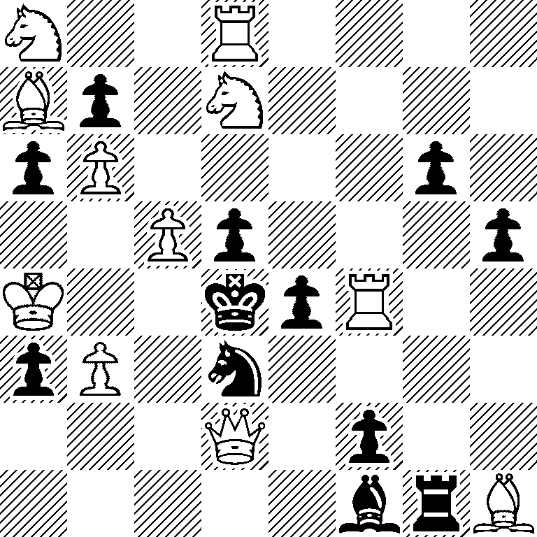 N2R4/Bp1N4/pP4p1/2Pp3p/K2kpR2/pP1n4/3Q1p2/5brB