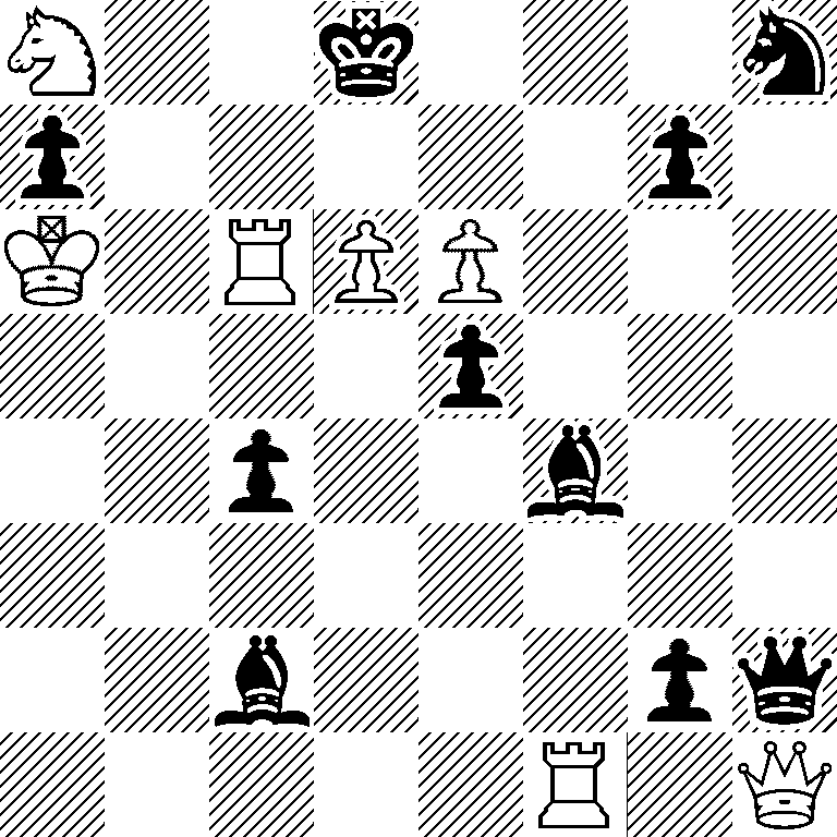 N2k3n/p5p1/K1RPP3/4p3/2p2b2/8/2b3pq/5R1Q