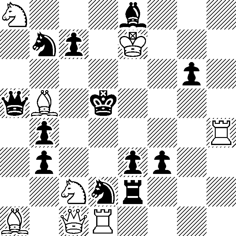 N3b3/1np1K3/6p1/qB1k4/1p5R/1p2pp2/2Nnr3/B1QR4