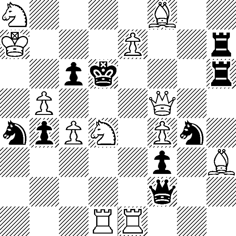 N4B2/K3P2r/2pk3r/1P3Q2/npPN1Pn1/5p1B/5q2/3RR3