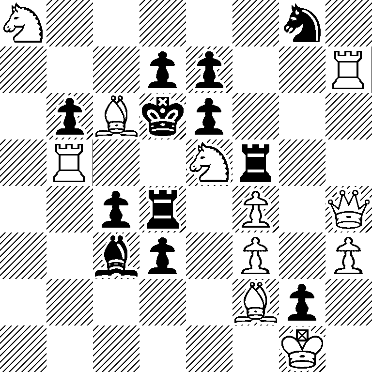 N5n1/3pp2R/1pBkp3/1R2Nr2/2pr1P1Q/2bp1P1P/5Bp1/6K1