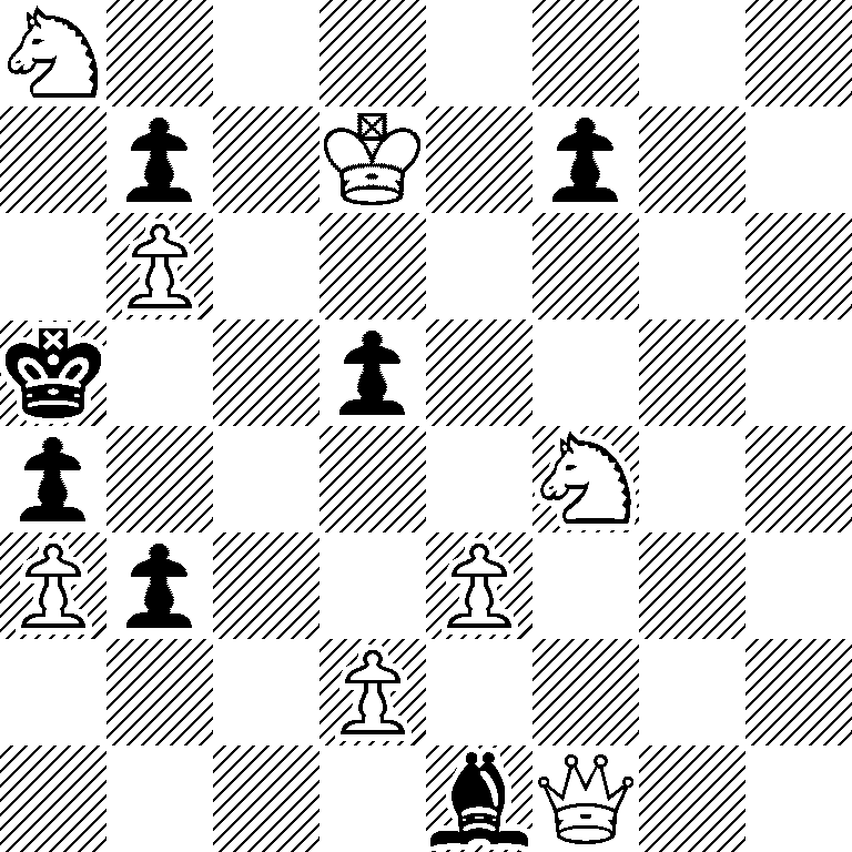 N7/1p1K1p2/1P6/k2p4/p4N2/Pp2P3/3P4/4bQ2