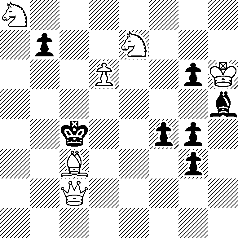 N7/1p2N3/3P2pK/7b/2k2pp1/2B3p1/2Q5/8