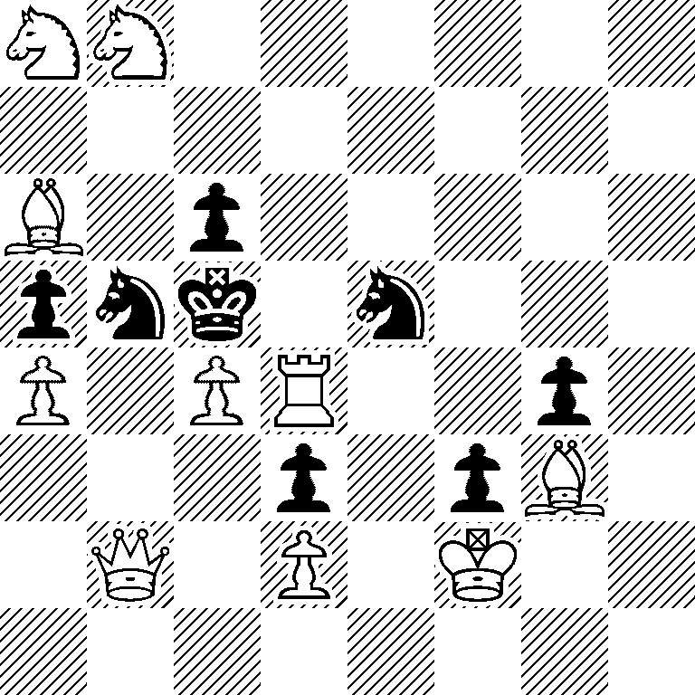 NN6/8/B1p5/pnk1n3/P1PR2p1/3p1pB1/1Q1P1K2/8