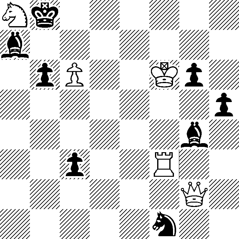 Nk6/b7/1pP2Kp1/7p/6b1/2p2R2/6Q1/5n2