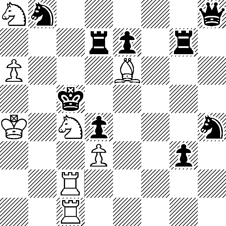 Nn5q/3rp1r1/P3B3/2k5/K1Np3n/3P2p1/2R5/2R5