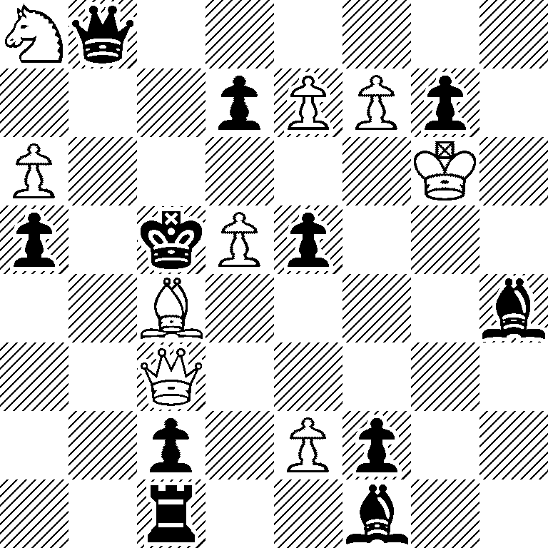 Nq6/3pPPp1/P5K1/p1kPp3/2B4b/2Q5/2p1Pp2/2r2b2