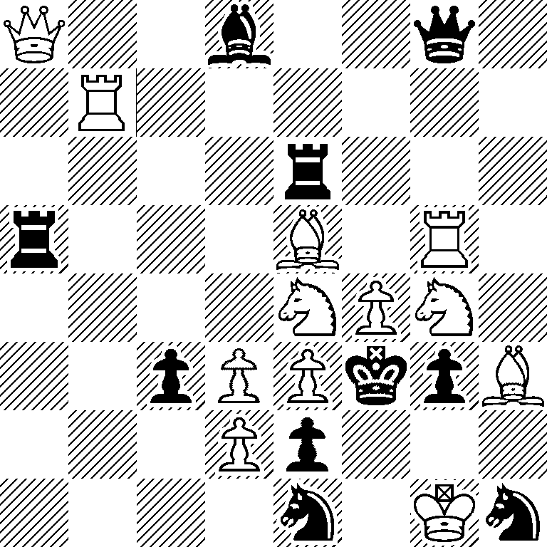 Q2b2q1/1R6/4r3/r3B1R1/4NPN1/2pPPkpB/3Pp3/4n1Kn