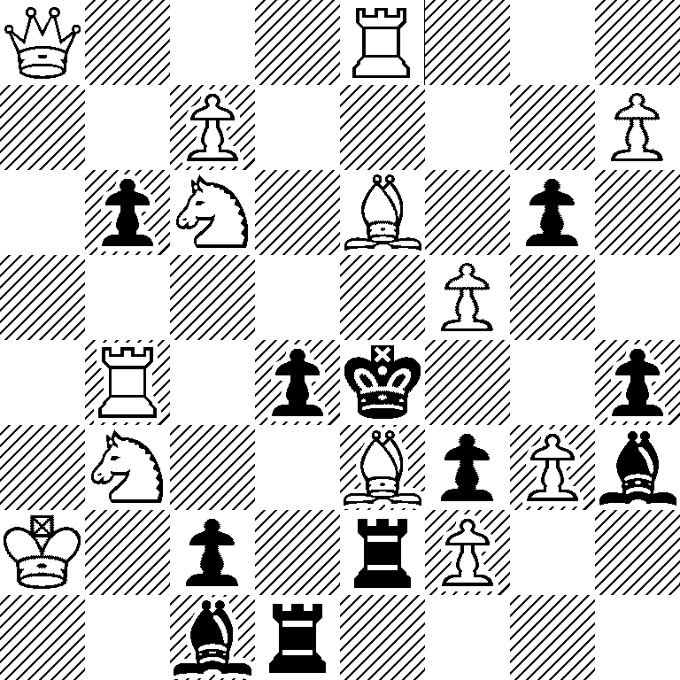 Q3R3/2P4P/1pN1B1p1/5P2/1R1pk2p/1N2BpPb/K1p1rP2/2br4