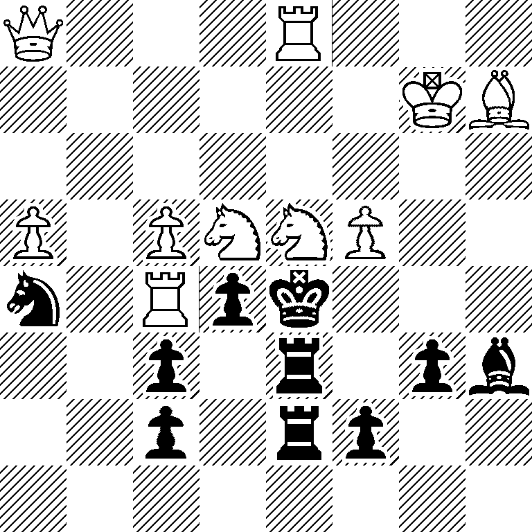 Q3R3/6KB/8/P1PNNP2/n1Rpk3/2p1r1pb/2p1rp2/8