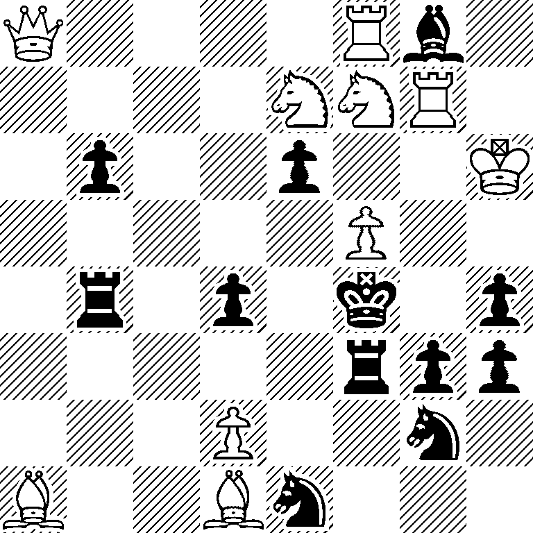 Q4Rb1/4NNR1/1p2p2K/5P2/1r1p1k1p/5rpp/3P2n1/B2Bn3