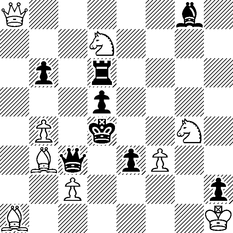 Q5b1/3N4/1p1r4/3p4/1P1k2N1/1Bq1pP2/2P4p/B6K