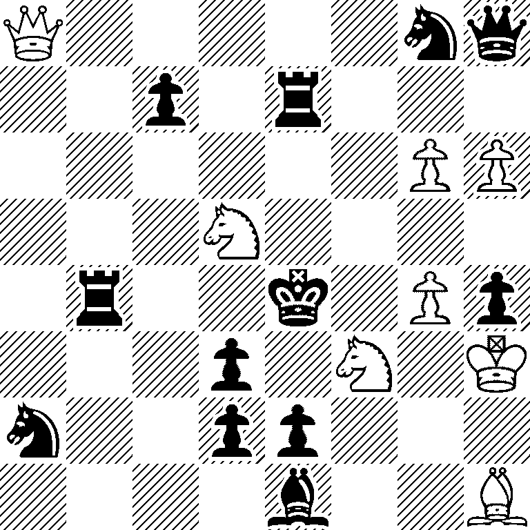 Q5nq/2p1r3/6PP/3N4/1r2k1Pp/3p1N1K/n2pp3/4b2B