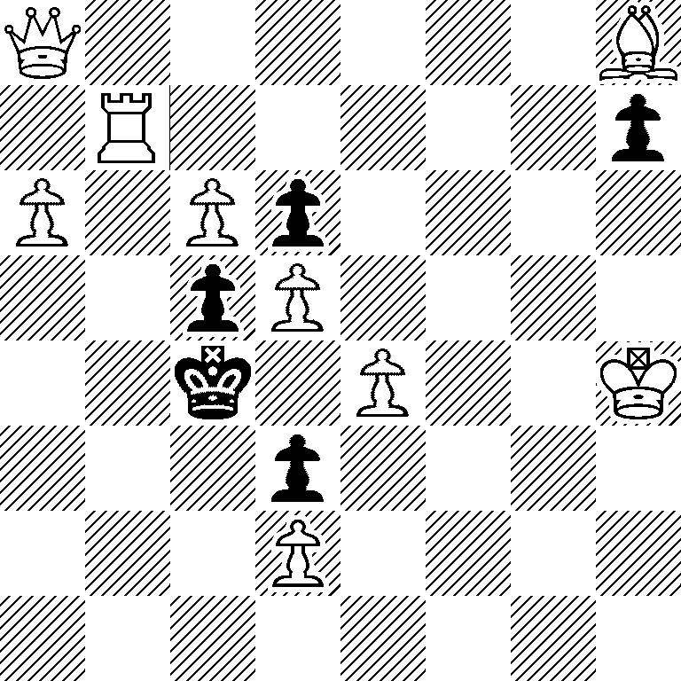 Q6B/1R5p/P1Pp4/2pP4/2k1P2K/3p4/3P4/8