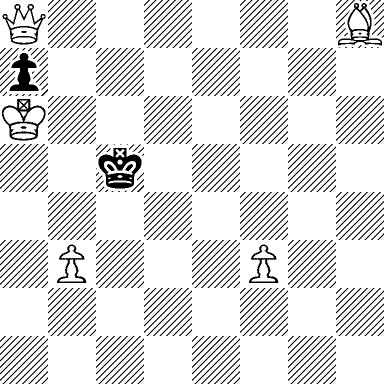 Q6B/p7/K7/2k5/8/1P3P2/8/8