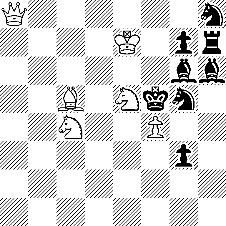 Q6n/4K1pr/6bb/2B1Nkn1/2N2P2/6p1/8/8