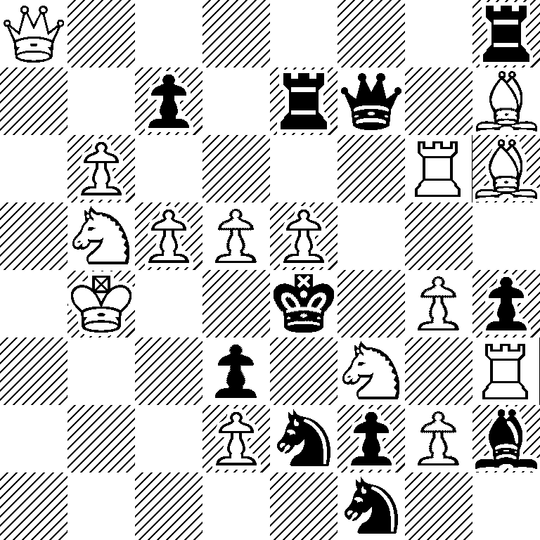 Q6r/2p1rq1B/1P4RB/1NPPP3/1K2k1Pp/3p1N1R/3PnpPb/5n2
