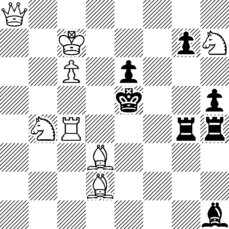 Q7/2K3pN/2P1p3/4k2p/1NR3rr/3B4/3B4/7b