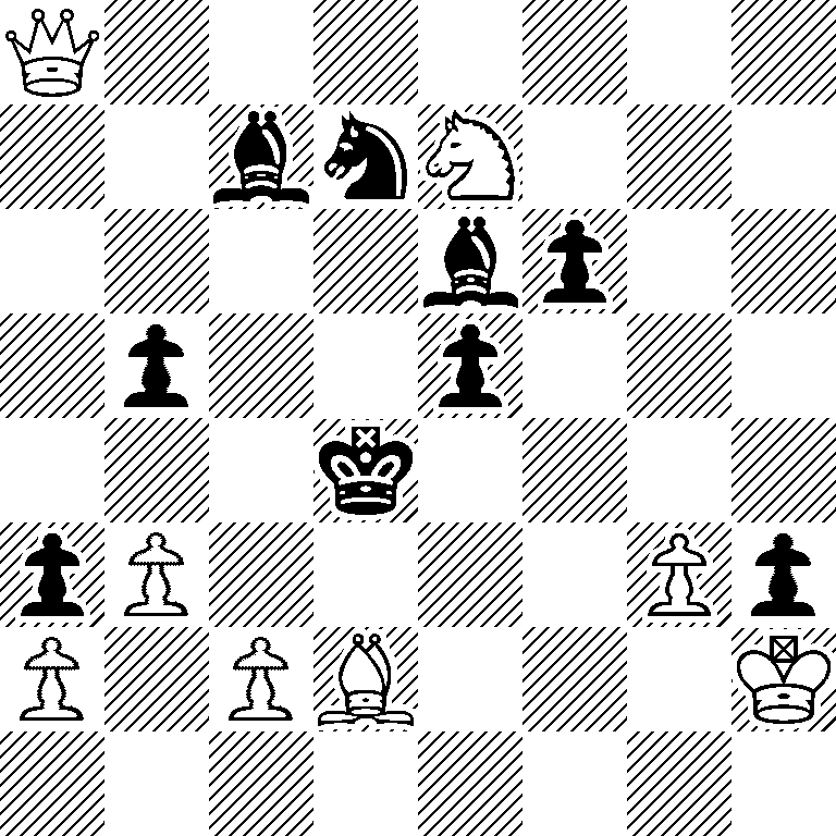 Q7/2bnN3/4bp2/1p2p3/3k4/pP4Pp/P1PB3K/8