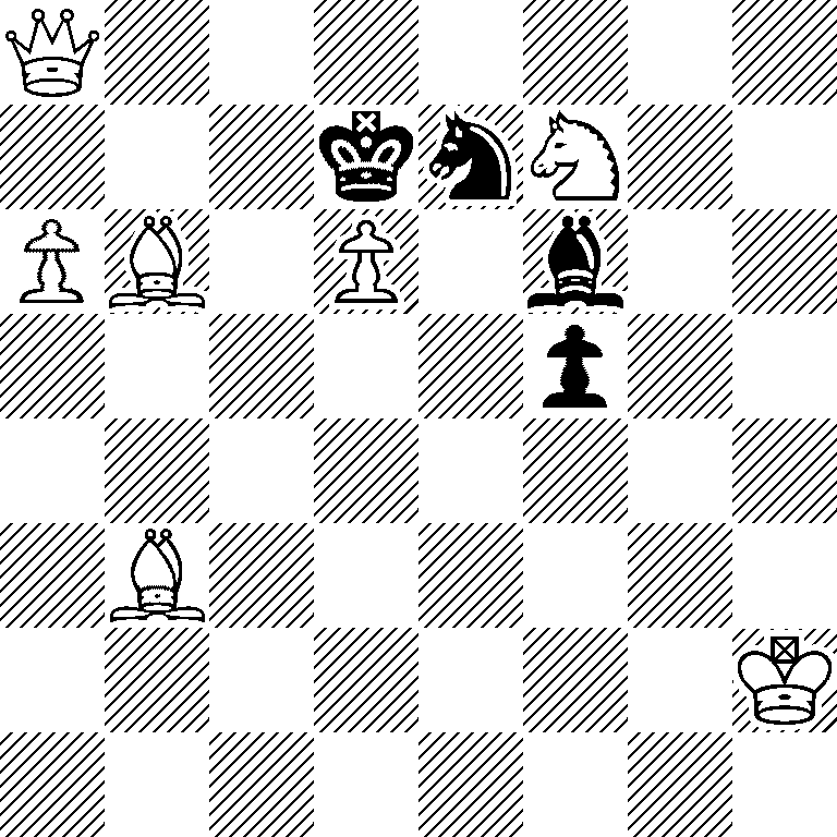 Q7/3knN2/PB1P1b2/5p2/8/1B6/7K/8
