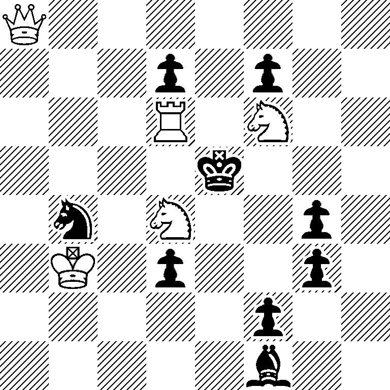 Q7/3p1p2/3R1N2/4k3/1n1N2p1/1K1p2p1/5p2/5b2