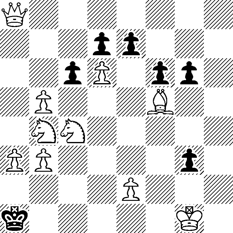 Q7/3pp3/2pP1pp1/1P3B2/1NN5/PP4p1/4P3/k5K1