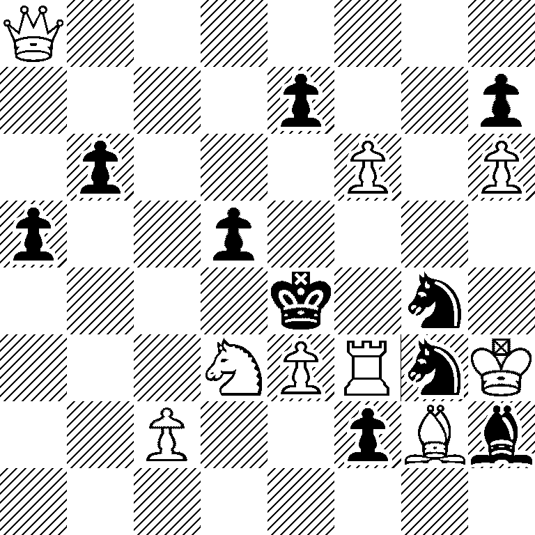 Q7/4p2p/1p3P1P/p2p4/4k1n1/3NPRnK/2P2pBb/8