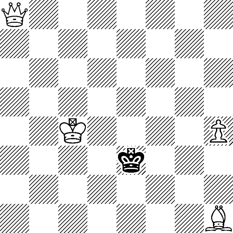 Q7/8/8/8/2K4P/4k3/8/7B